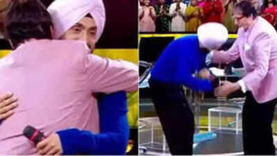 ‘I quit the Punjab special drink,’ says Amitabh Bachchan, Bollywood’s Shehenshah praises Diljit Dosanjh’s wit on KBC | Hindi Movie News